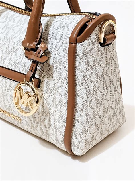 michael michael kors carine extra-small logo satchel|Carine Extra.